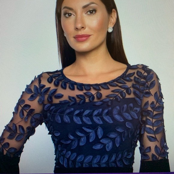 NWT Frank Lyman Leaf Dress sz 4 - Picture 2 of 10